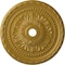 Ekena Millwork Palmetto Ceiling Medallion (Canopies up to 7 5/8"), 31 1/2"OD x 3 5/8"ID x 1 3/4"P, Pharaohs Gold CM31PMPGS - alternate 1